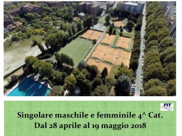 TORNEO DI SINGOLARE MASCHILE E FEMMINILE 4.1